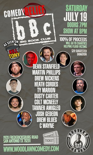 Comedy Relief for Texas ft. Kill Tony's Big Book Club