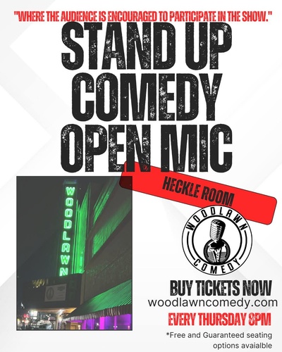Heckle Room - Stand Up Comedy - Thursdays