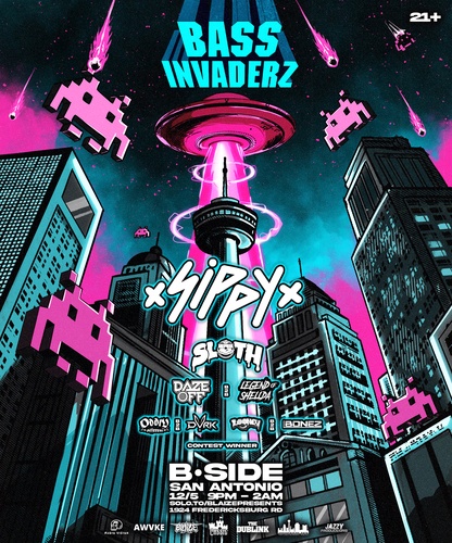 Bass Invaderz ft. Sippy, Sloth & More