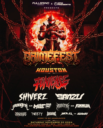 GRIMEFEST HOUSTON Ft. FUNTCASE, SHIVERZ, SANZU