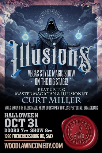 Illusions - Vegas Style Magic Show on the Big Stage ft. Curt Miller - Halloween Night