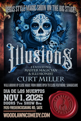 Illusions - Vegas Style Magic Show on the Big Stage ft. Curt Miller - Dia de los Muertos