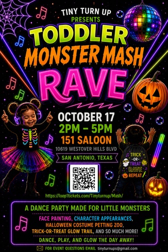 Toddler Monster Mash Rave