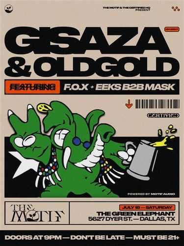 GISAZA x OLDGOLD | Presented by The Motif 🌱