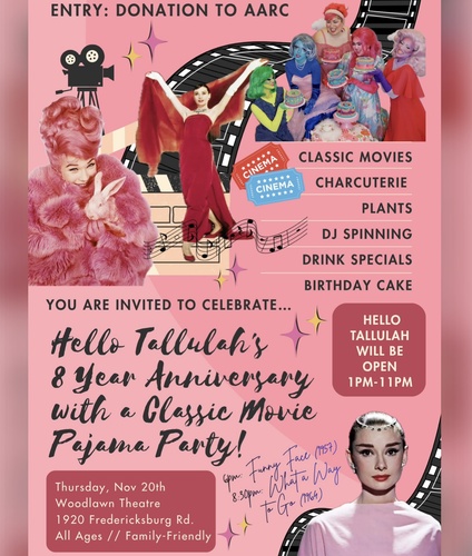 Celebrate Hello Tallulah's 8 Years in Business with a Classic Movie Pajama Party!