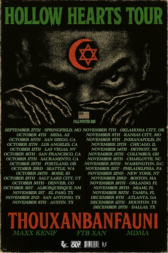 THOUXANBANFAUNI - Hollow Hearts Tour