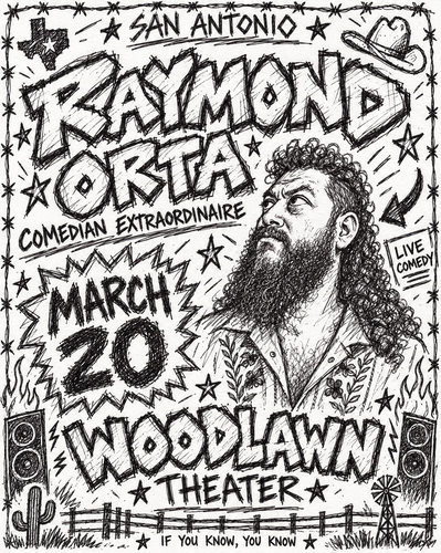 RAYMOND ORTA @ Woodlawn Comedy