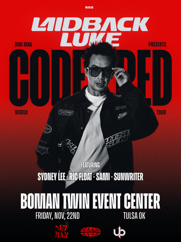 UP Presents "LAIDBACK LUKE -  CODE RED TOUR"