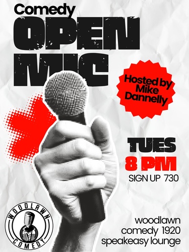 Comedy Open Mic - Tuesdays