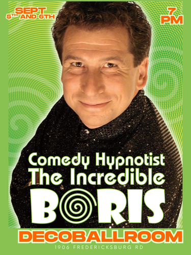 Comedy Hypnotist The Incredible Boris !!