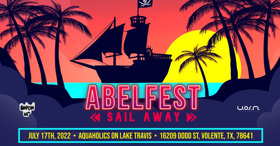 Abelfest: Sail Away (Boat Party)