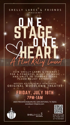 Shelly Lares & Friends  "One Stage, One Heart" Flood Relief Concert