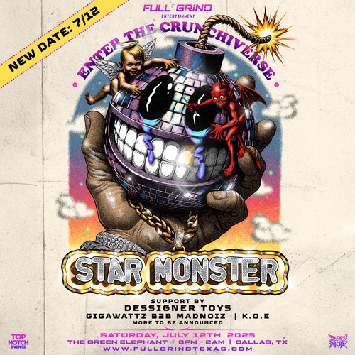 STAR MONSTER - Enter The Crunchiverse Tour | Dallas