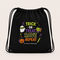 TRICK-OR-TREAT, RAVE, REPEAT  Drawstring Backpack