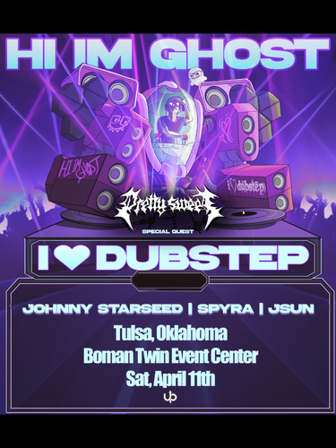 Hi I'm Ghost at Boman Twin Event Center