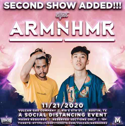 Armnhmr 18+ Second Night Added