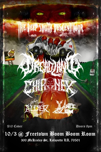 The Deep South Descent Tour - Lafayette