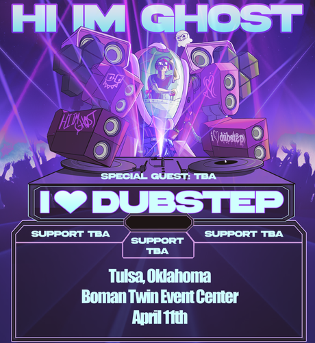 Hi Im Ghost at Boman Twin Event Center