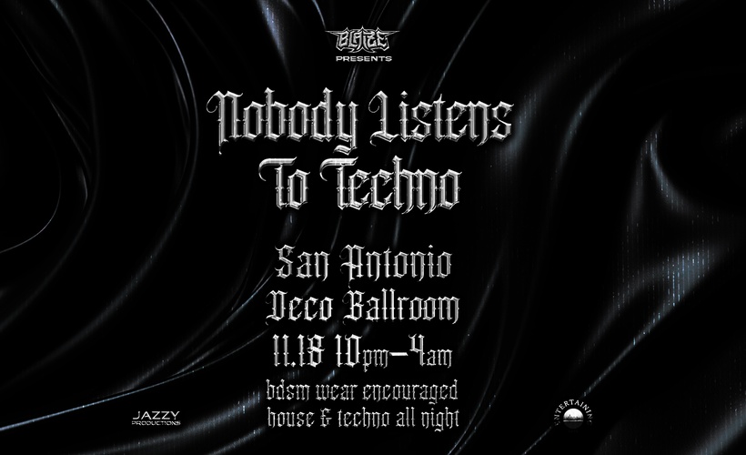Nobody Listens To Techno