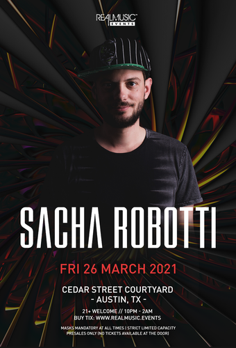 Sacha Robotti (3 Hour Set) at Cedar Street