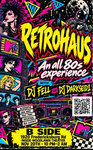 RetroHaus 80s Night @ B-Side