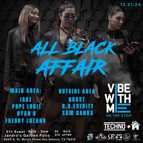 Vibe With Me On The Strip - All Black Affair