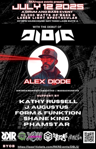 RKR / Rogue Events presents: A Drum & Bass Laser Spectacular