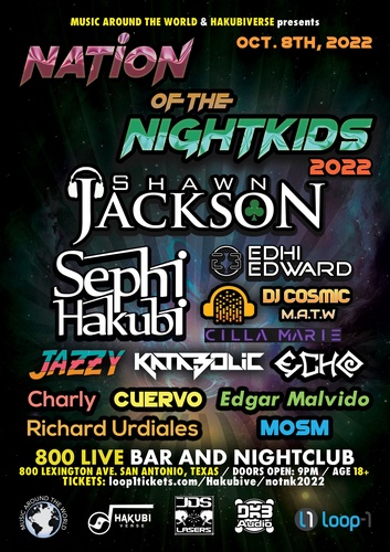 Nation of the Nightkids 2022 featuring Shawn Jackson