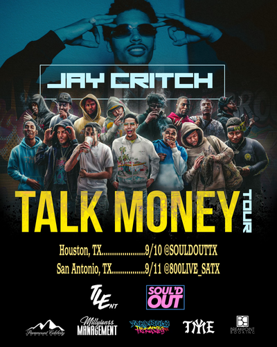 Jay Critch Talk Money Tour TX