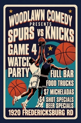 Spurs vs Knicks Game 4 in the Main Theater