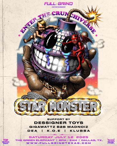 STAR MONSTER - Enter The Crunchiverse Tour | Dallas