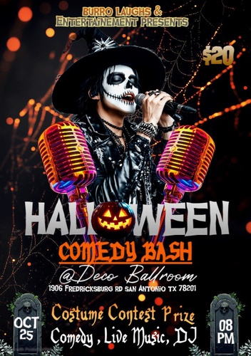 Halloween Comedy Bash