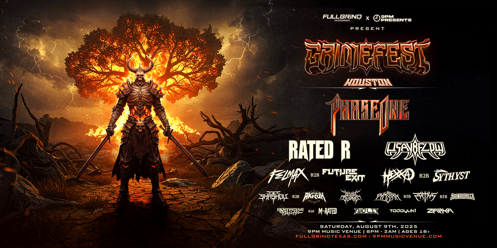 GRIMEFEST HOUSTON Ft. PHASEONE, RATED R, USAYBFLOW
