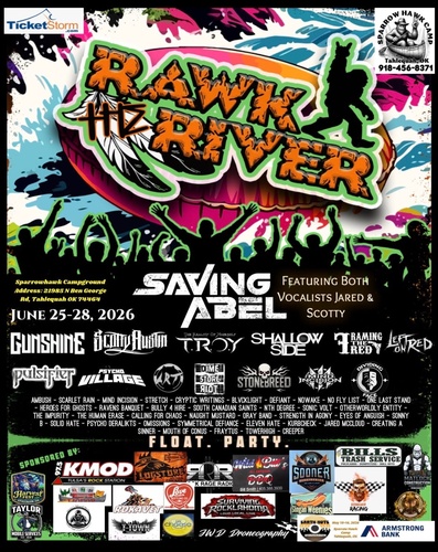 Rawk the River Music Festival with Saving Abel