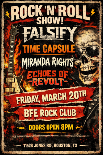Falsify Single Release Party