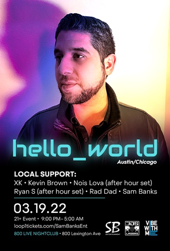 Hello_World at 800 Live Bar & Nightclub