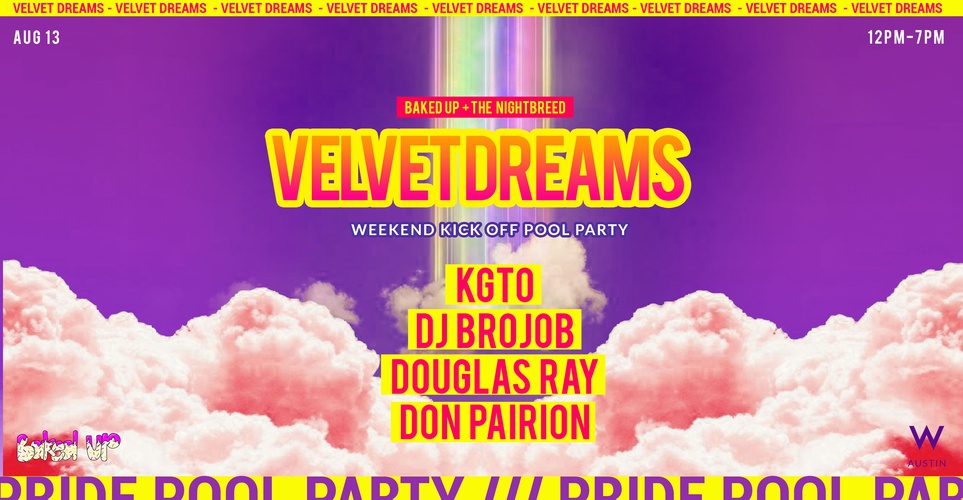Velvet Dreams: Weekend Kick Off Pool Party